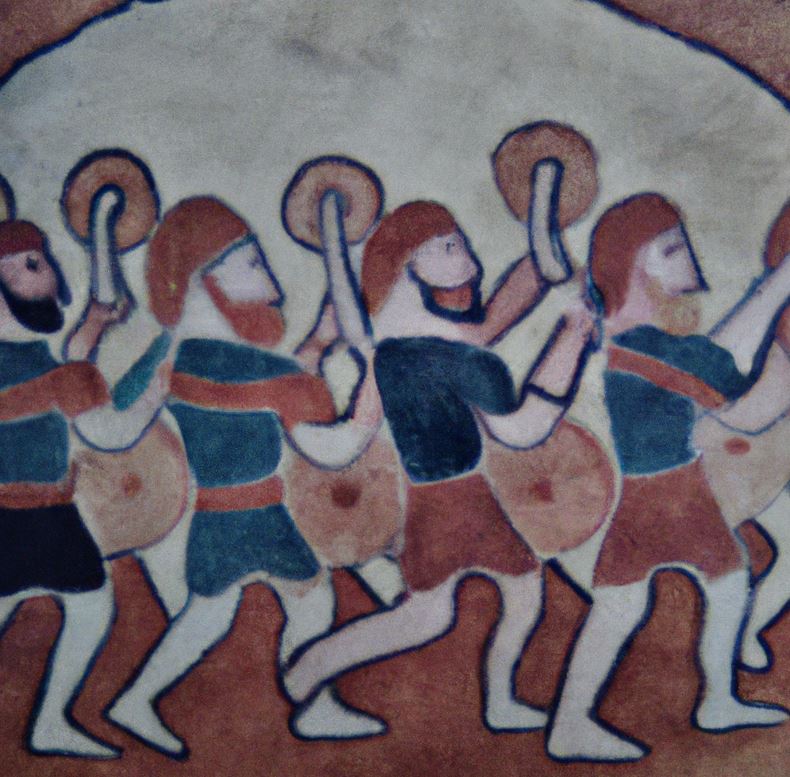 Viking Warrior Paintings 777